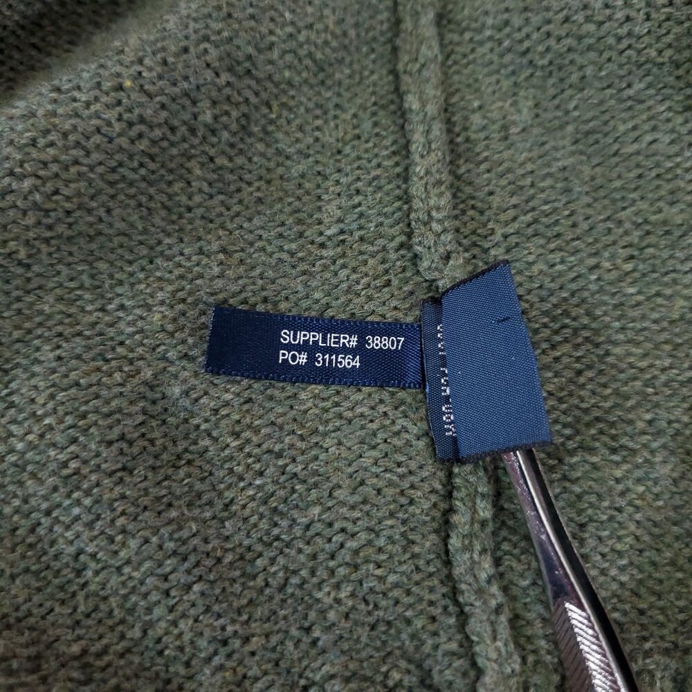 Vintage Polo by Ralph Lauren Mens XXL 1/4 Zip Pullover Sweater Mock Neck Pony - Picture 13 of 15